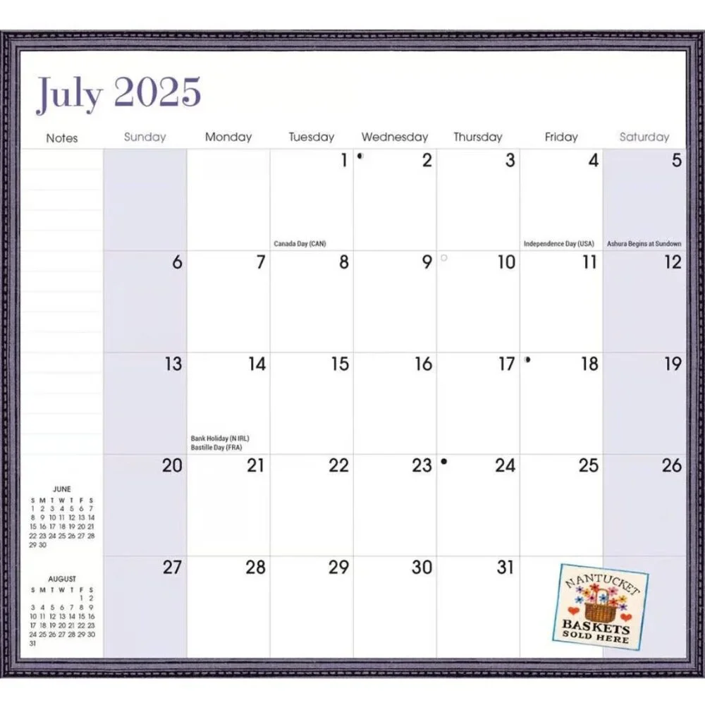 Charles Wysocki 2025-2026 Pocket Planner